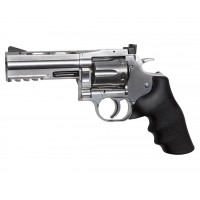 Пневматический револьвер ASG Dan Wesson 715-4 Silver (пулевой) Пневматический револьвер ASG Dan Wesson 715-4 Silver (пулевой)