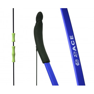 Детский классический лук Centershot Ace 9 кг, 134 см (синий)